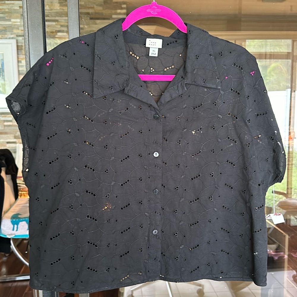 A New Day cotton ladies blouse 👚 New 🆕
